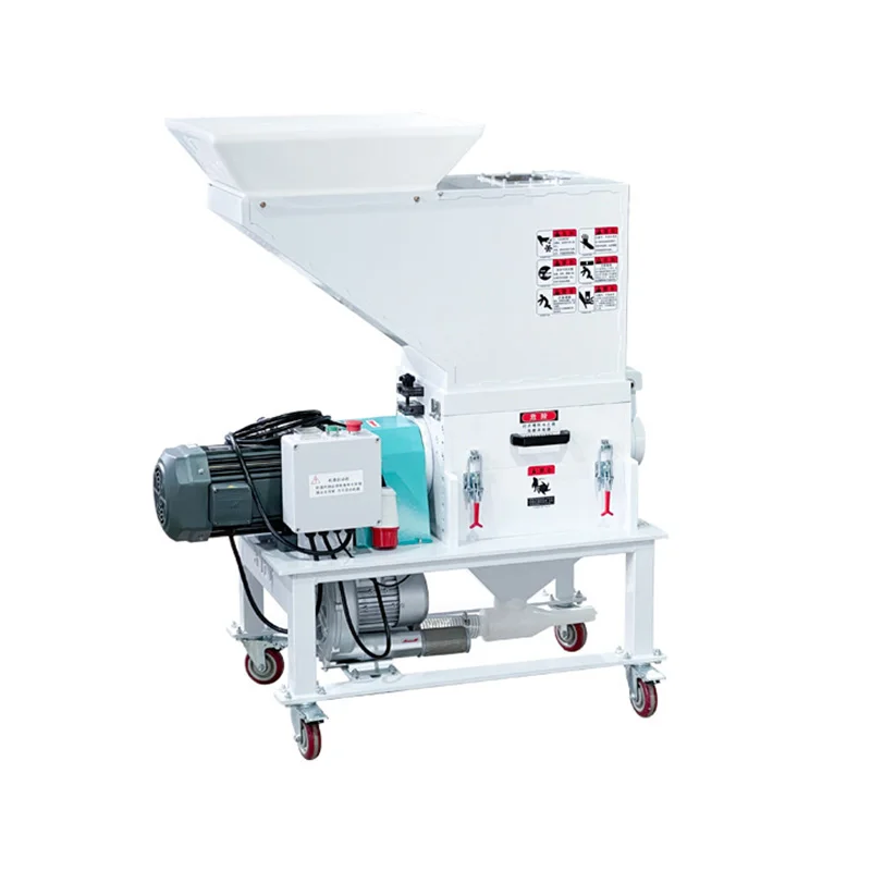 Low Speed Plastic Edge Crusher V Shape Online Recycling Grinder