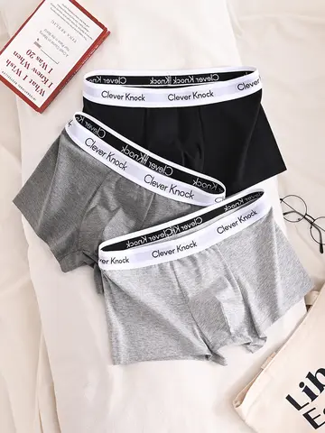 1Pcs Boxer Shorts Men's Underwear Sexy Panties Cotton Solid Man Underpants Male Boxers Homme U Convex Lingerie Free Shipping