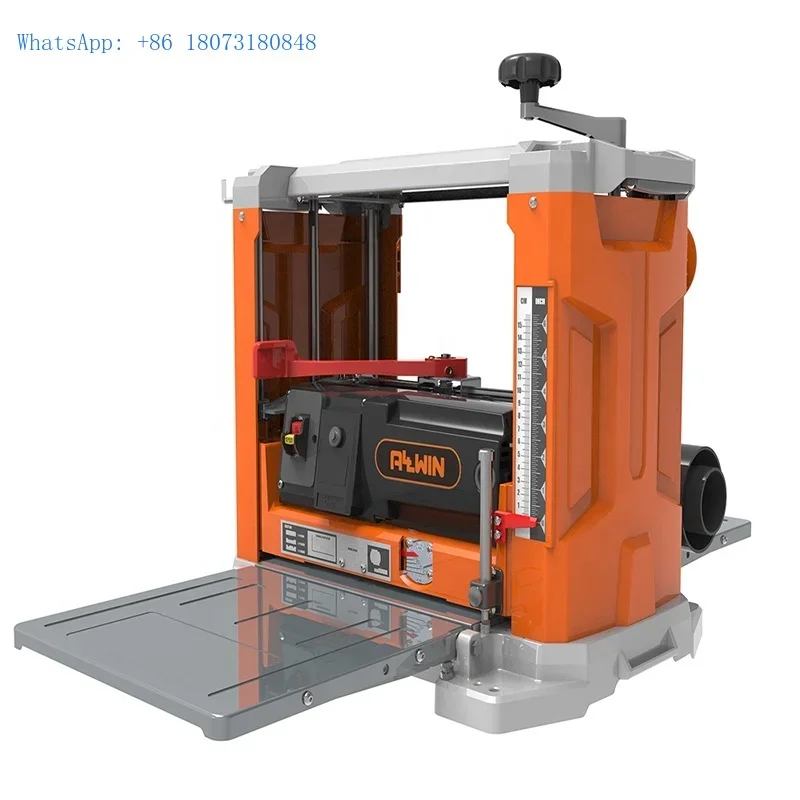 

Power Tools Bench Thickness Planer for Woodworking Electric Wood 120V 60hz 6 Inch Wood Master 25'' Planer Cutter Head 13 Inch