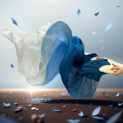 Velos de abanico de seda natural pura 100% teñidos para mujer, abanico para actuación de danza del vientre, trajes y accesorios para danza del vientre, 150cm, gran oferta