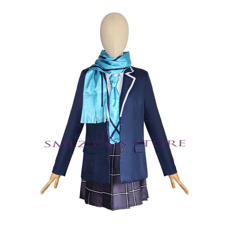 Speciale Aanbieding Sunaookami Shiroko Cosplay Spel Blauw Archief Kostuum School Jk Uniformen Pruikset Halloween Feest Outfits Voor Vrouw