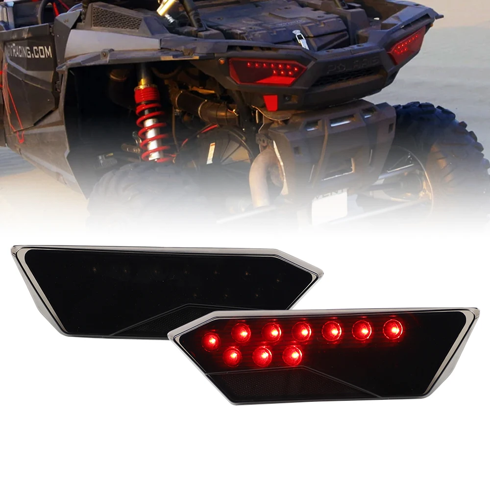 

LED Tail Light Rear Brake Lights for Polaris RZR 900 1000 S XP Turbo 2014-2018 Replaces 2412341 & 2412342 ATV UTV Taillight