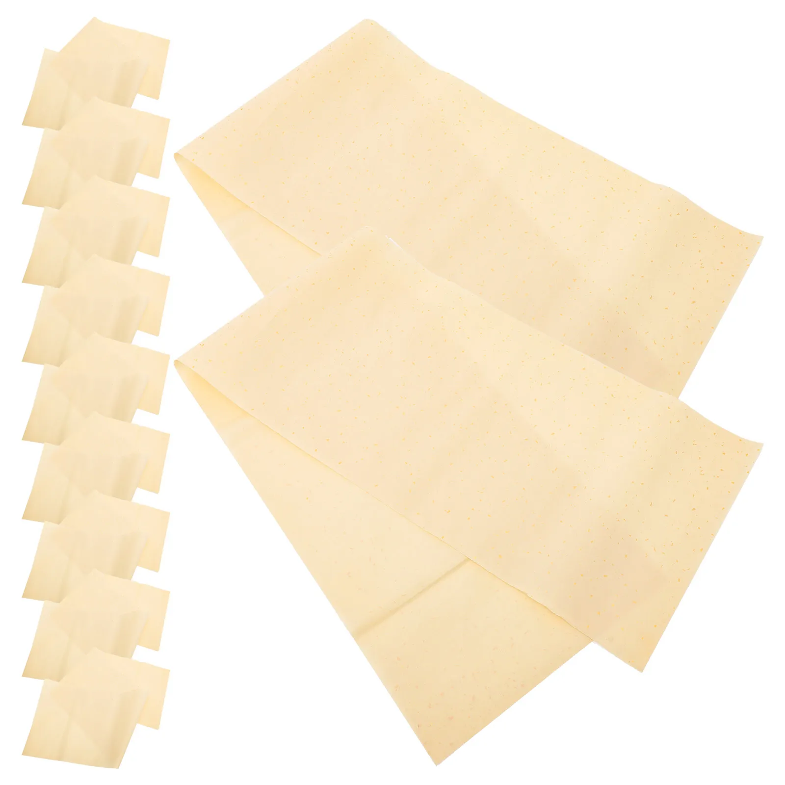

50 Pcs Five Colors Rice Paper Painting Textured Drawing Scrolls for Calligraphy