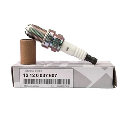 4/6/20pcs Iridium Spark Plug 12120037607 BKR6EQUP For BMW E46 E39 E83 E36 E63 E53 M54 M62 Z3 320 528 E38 E65 E34 BKR6EQUP