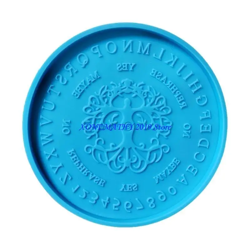 F42F Resin Molds Diameter for Epoxy Resin Casting Resin Resin Home Decoration 5 Pieces