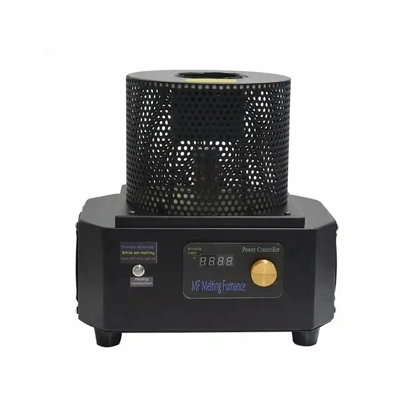 High Quality Jewelry Oven Copper Induction Melting Furnace 2kg 3kg Mini Gold Smelting Induction Furnace