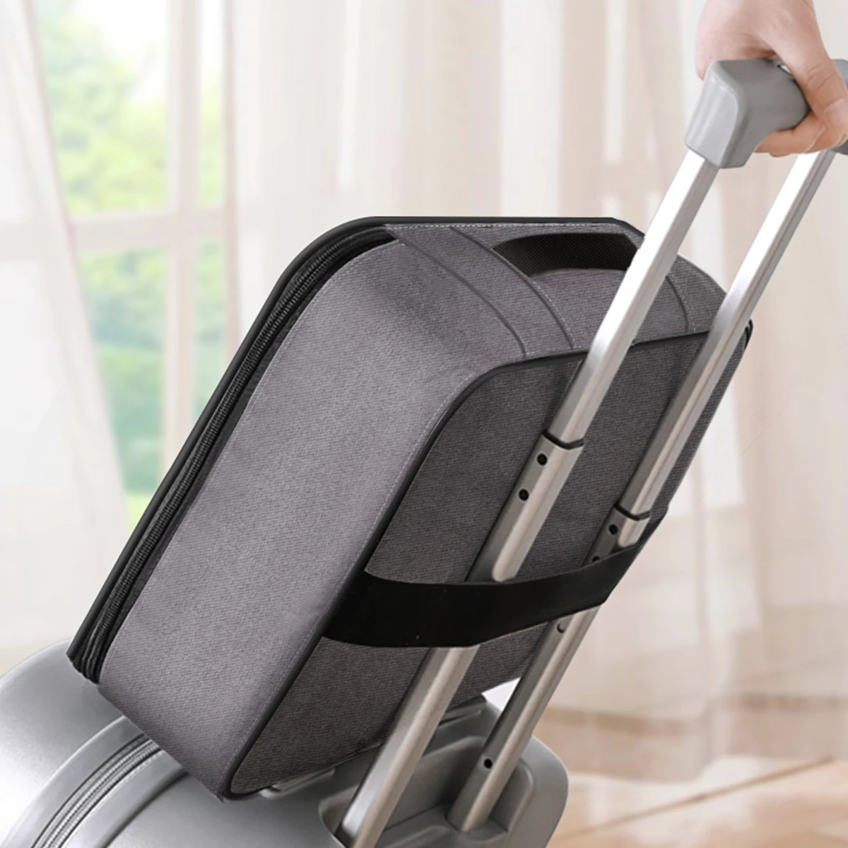 Triple Lockable Suitcase File Folder For Travel Briefcase