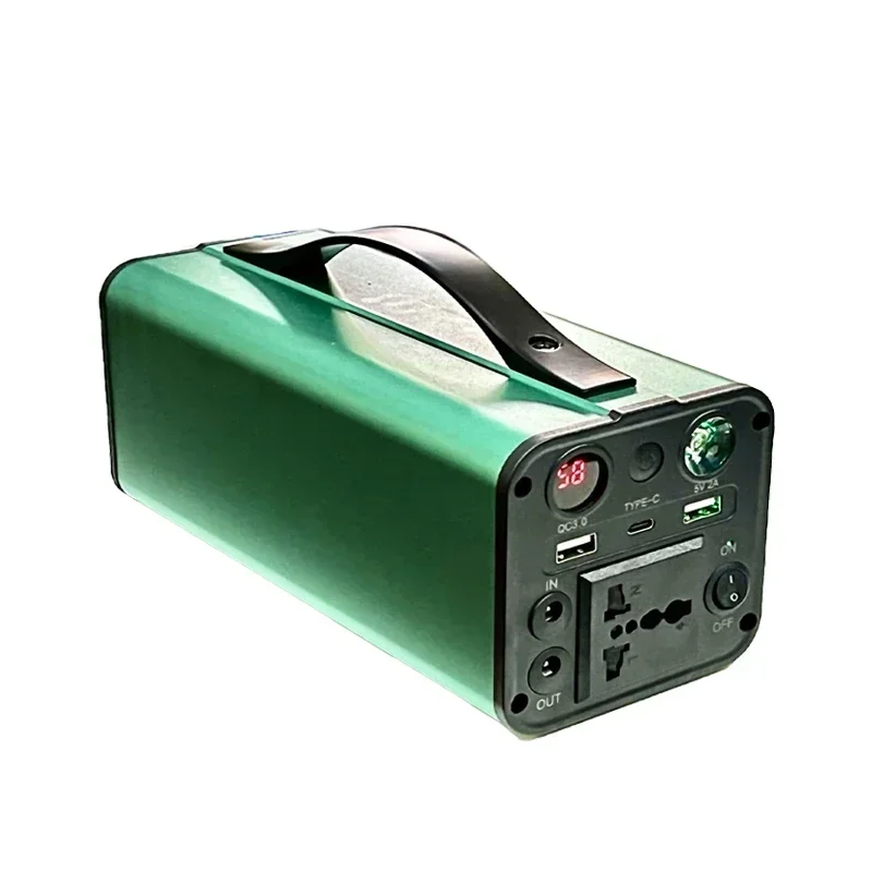 Generator tenaga surya 68000mAh, stasiun suplai daya 250W baterai bantu portabel, Inverter USB C PD untuk berkemah luar ruangan