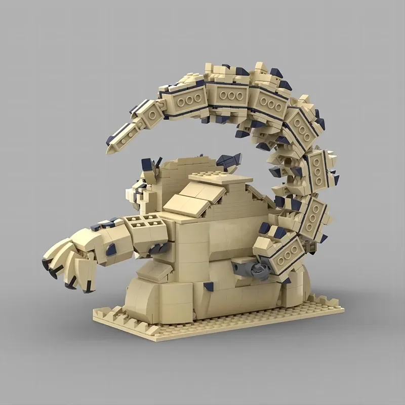MOC Kreatives Animations-Set mit Neun-Schwänzigen-Monstern, Bausteine-Modell, Lehrreiches Montage-Spielzeug für Kinder, Geburtstagsgeschenk, Dekoration – Detail 5