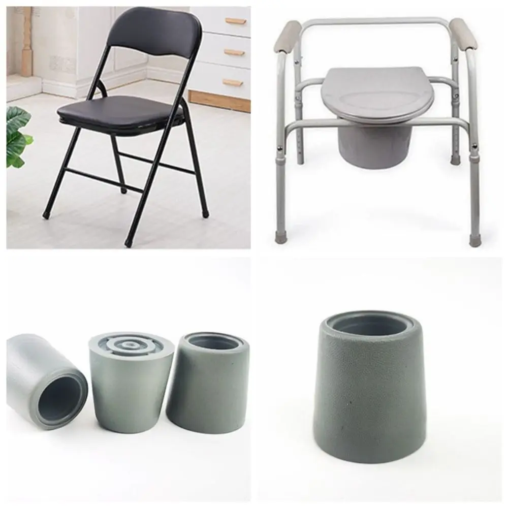 Rubber Stool Non-slip Leg Floor Protector Glide Nail Protector Cap 19mm/22mm Anti-Skid Furniture Slider Adults Seniors