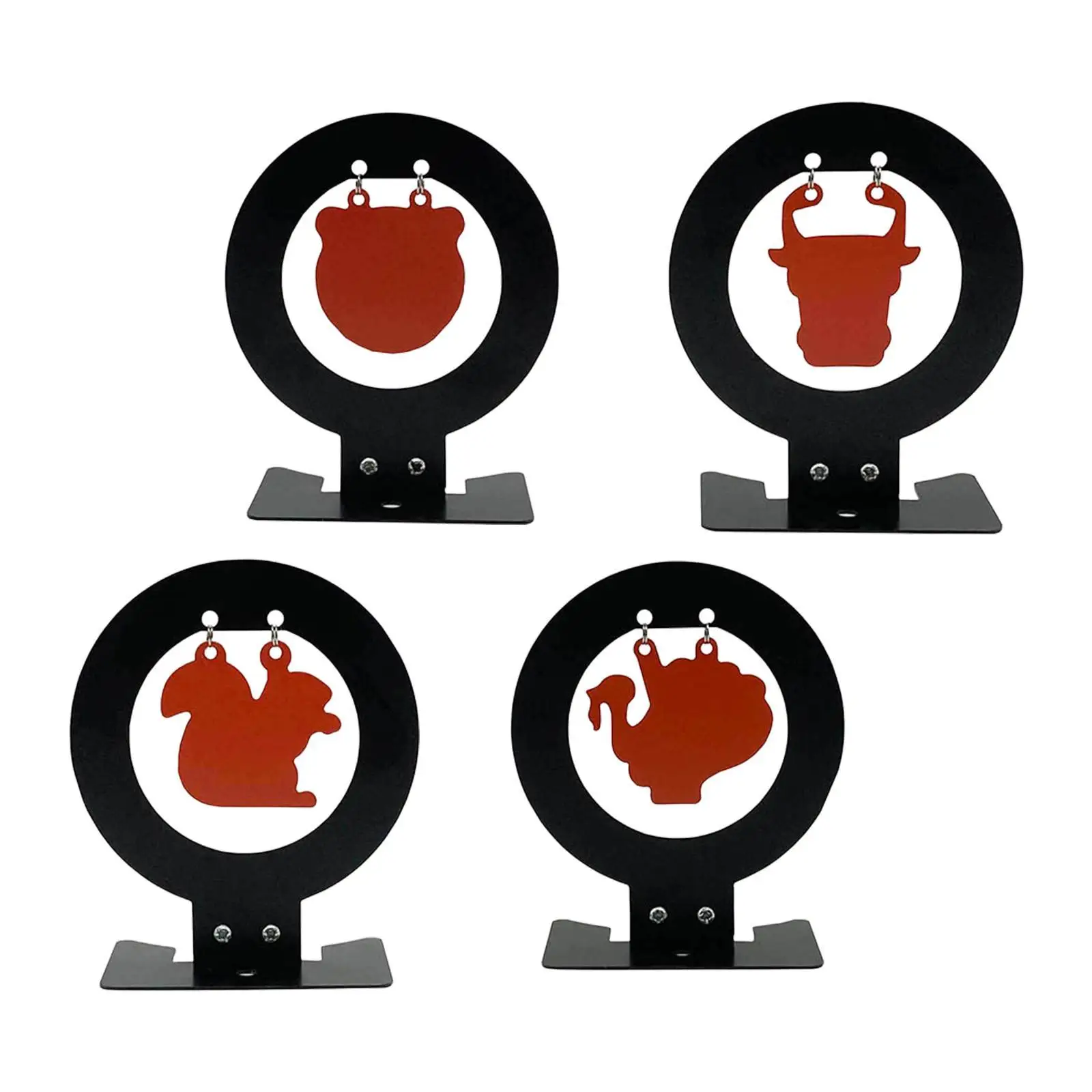 

Мишень из углеродистой стали, профессиональная тренировочная мишень, декоративная мишень для внутреннего и наружного силуэта, тренировочная мишень для аксессуаров