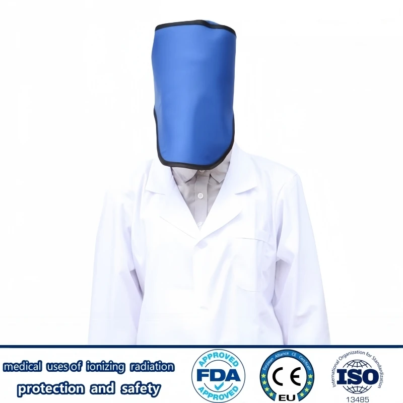 High quality Lead Cap 0.35/0.5mmPb X-ray Gamma Ray Shield for Radiology Nuclear Medicine Ionizing Radiation Protection Headwear