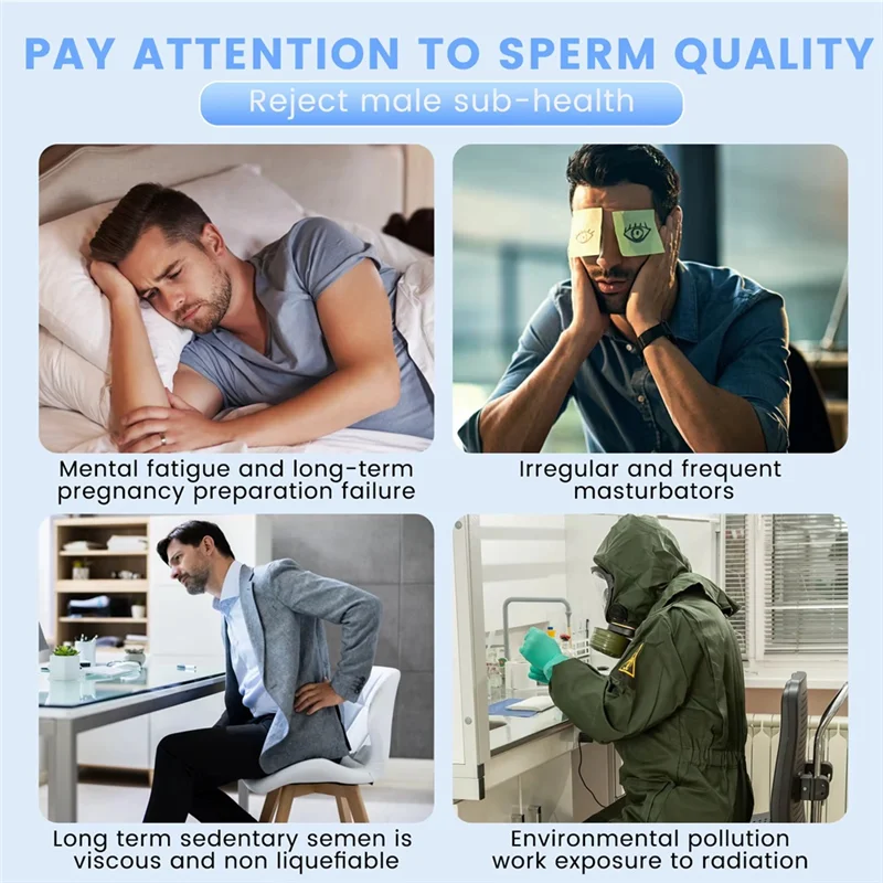 AT21-Male Sperm Analysis Test Kit For Home Use - Quick And Reliable Measurement Of Sperm Concentration