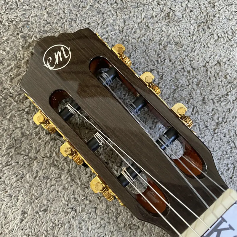 K959 British Brand Tanglewood Flamenco Classical Guitar 39 Inch Solid Top Nylon String Taiwan Made Guitar