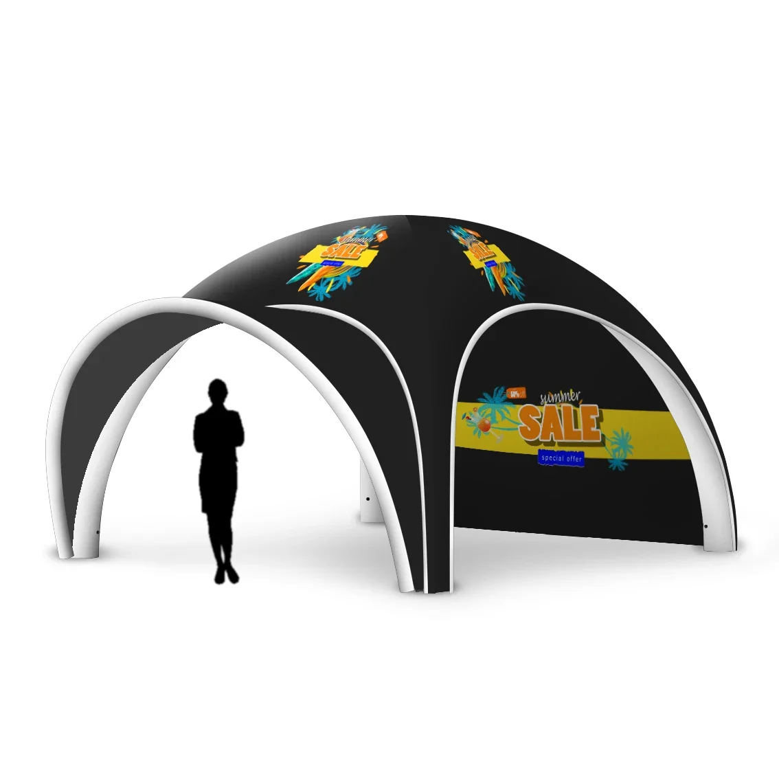 Retardant Flame Outdoor Advertisement Cheap Store Dome Event Tent Advertising Inflatable Outdoor Event Air Inflatable Tent