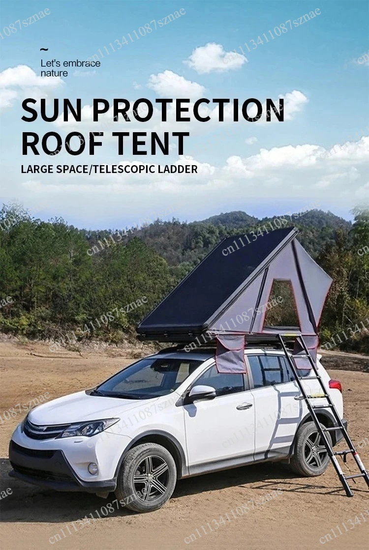 

Affordable Waterproof Hard Shell Camping Car Roof Top Tent with Aluminum Frame, Customized Outdoor Travel Shelter