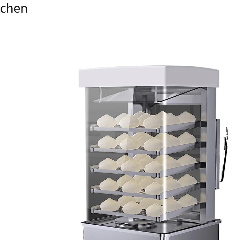 HXL Steamer Furnace Glass Steamer Cabinet Automatic Desktop  Supermarket Convenience Store Insulation Cabinet