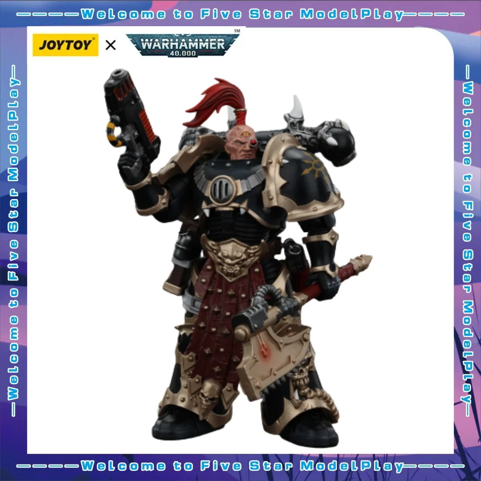 

【FS】JOYTOYS Warhammer 40K, фигурки в масштабе 1/18, Black Legion Chosen с Combi-melta и Chainsword, модели, игрушки, подарки
