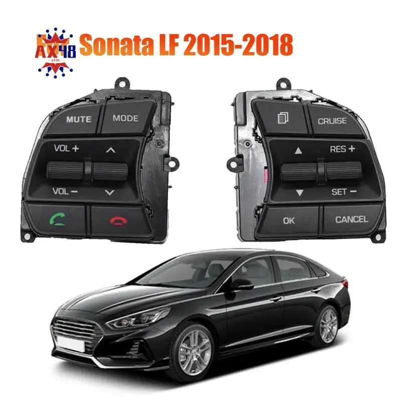 

AX48-96700-C1510 Steering Wheel Switch Volume Button For Hyundai Sonata LF 2015-2018 Car Bluetooth Phone Music Buttons