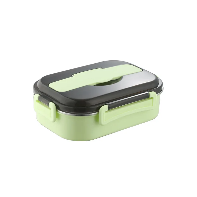 

4 Grid Thermal Lunch Box Leakproof Bento Box 304 Stainless Steel Microwave Boxs for Work Picnic Food Warm Keeping Storage Boxes