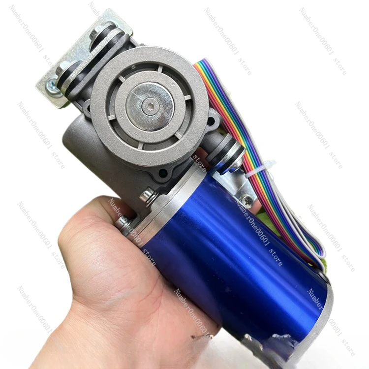 Ultra-Quiet Large Torque Brushless Worm Gear Gear Reduction Motor Induction Automatic Door Accessories Motor 24V 60W