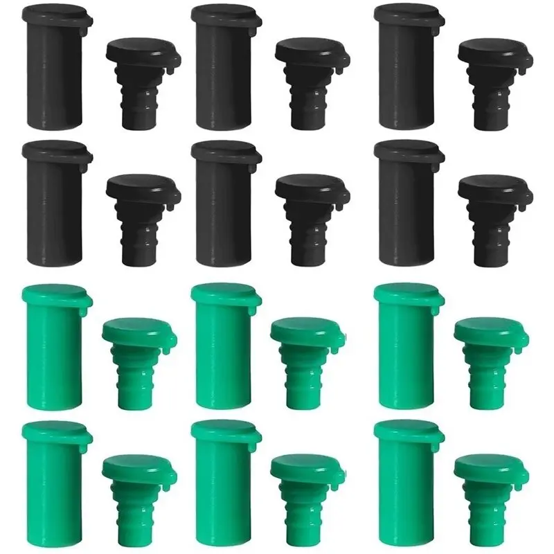 TFORU-Waterproof And Dustproof Inverter Dust Caps, 1 Set Covering For Photovoltaic Cables, IP67 Protection Rating