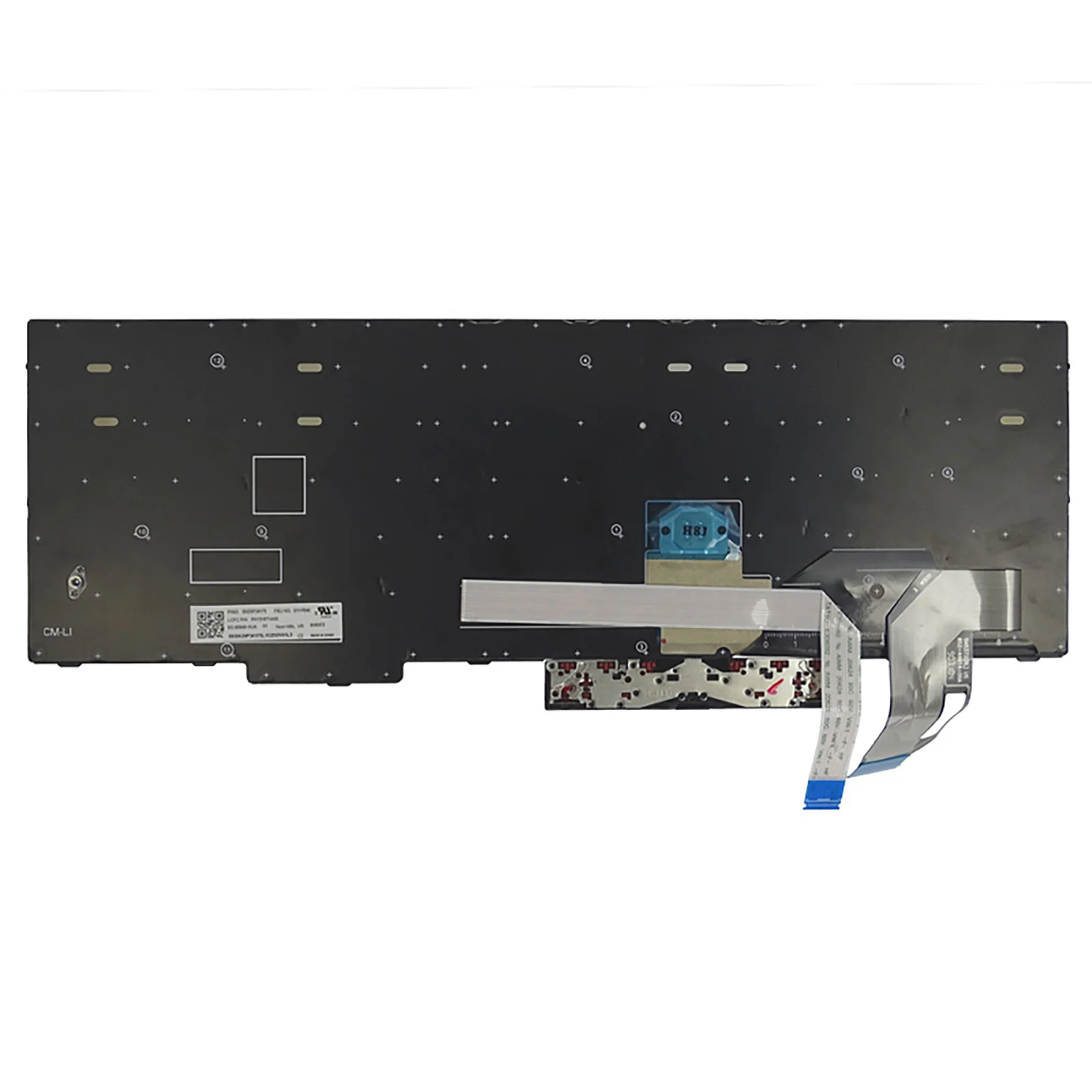 Imagem -05 - Lenovo-teclado de Substituição Thinkpad E580 E585 E590 E595 T590 P53s L580 L590 P52 P72 P53 P73 01yp640 01yp560
