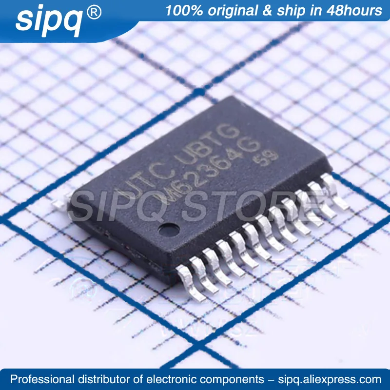 M62364G-R24-R M62364G SSOP-24-208, produto novo e original, em estoque, 10pcs por lote