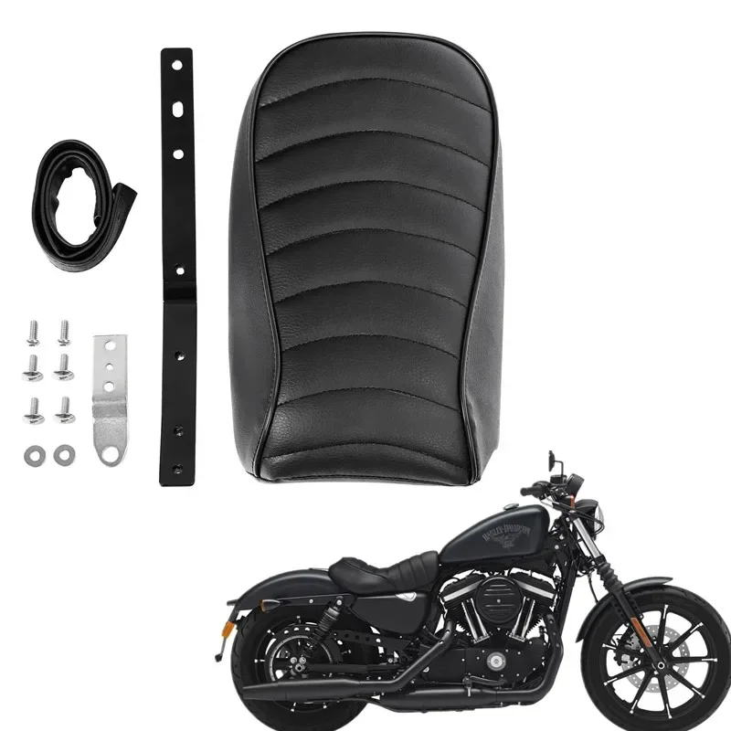 For Harley Sportster Iron 883 XL883N XL 1200 2016-2022 Rear Motorcycle Passenger Seat Pad Motorcycle Acsessories