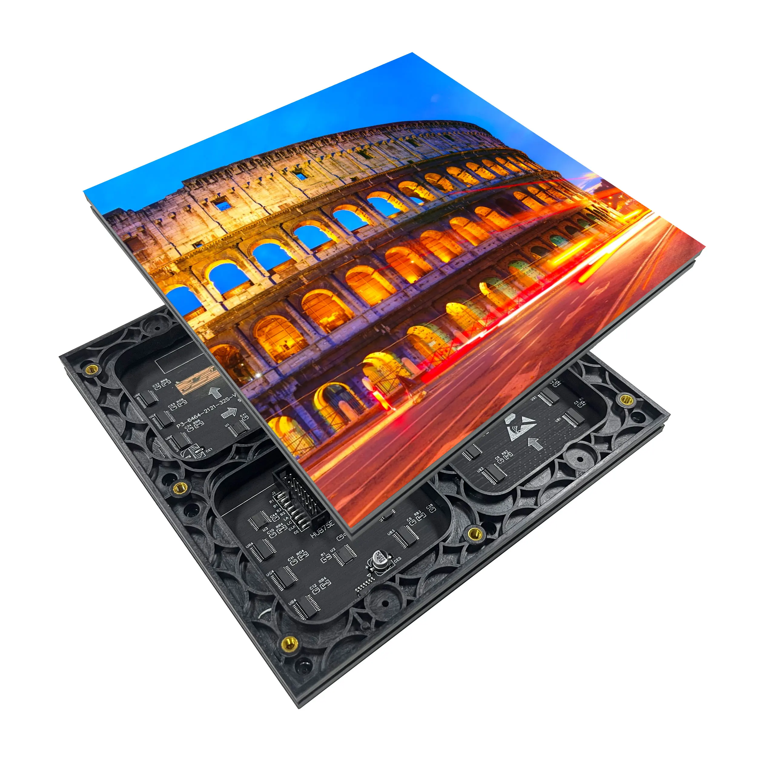 Indoor P3 Full Color LED-displaypaneel 192x192mm Module 64*64 Pixels LED-scherm RGB SMD 1/32 Scan