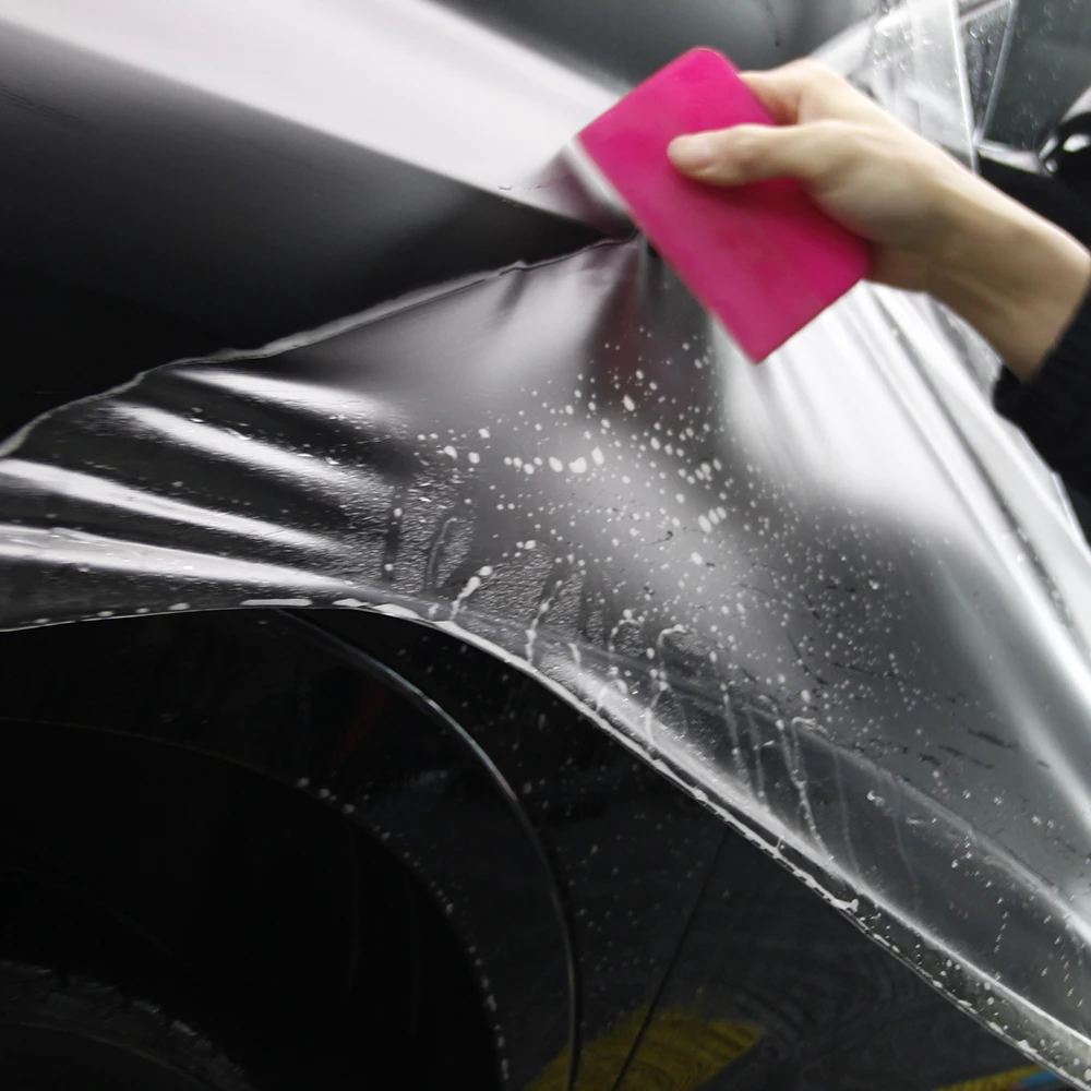 

SUNICE 5/10/15m Matte TPH Material Clear Car Paint Protection Film Sticker Decals Film Anti-scratch/ 2 Layers Protection