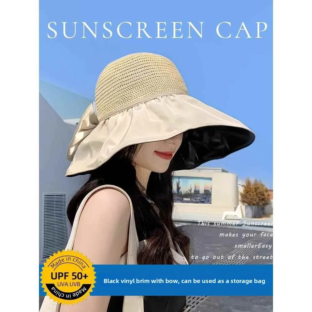 chapeau-de-soleil-anti-uv-pour-femme-pliable-noir-style-pecheur-avec-protection-du-visage-chapeau-de-plage-a-large-bord-pare-soleil