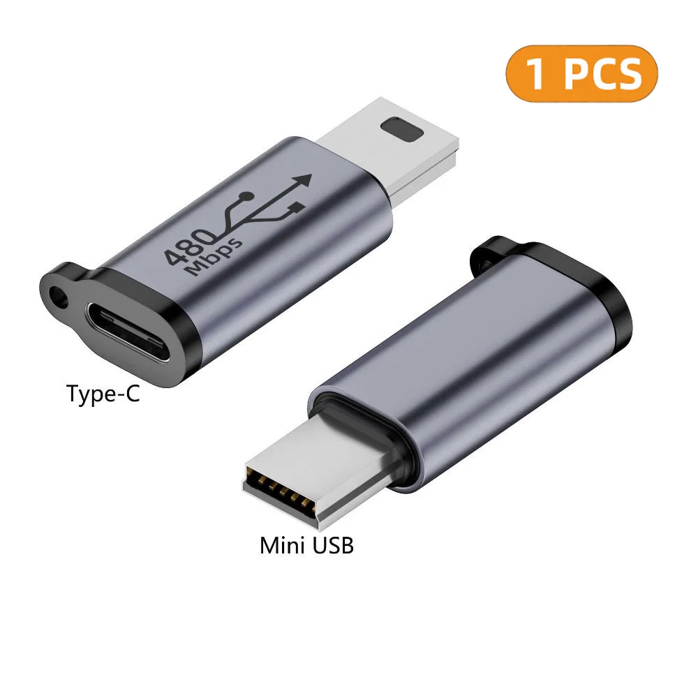 NNBILI Typ-C-Buchse auf Mini-USB/Typ-C-Buchse auf Micro-USB/Micro-USB-Buchse auf Typ-C/Micro-USB-Buchse auf Mini-USB-Adapter