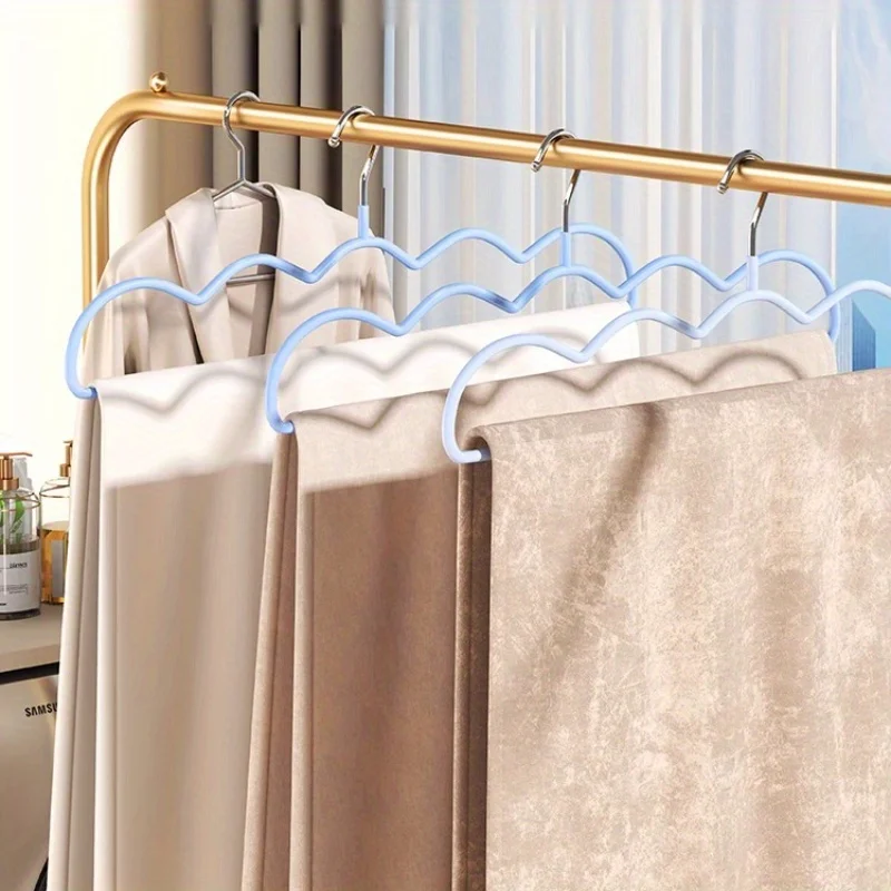 

2pcs Large Metal Clothes Drying Racks with Multi Hooks | Heavy Duty Space-Saving Laundry Storage Organizer for Towels
