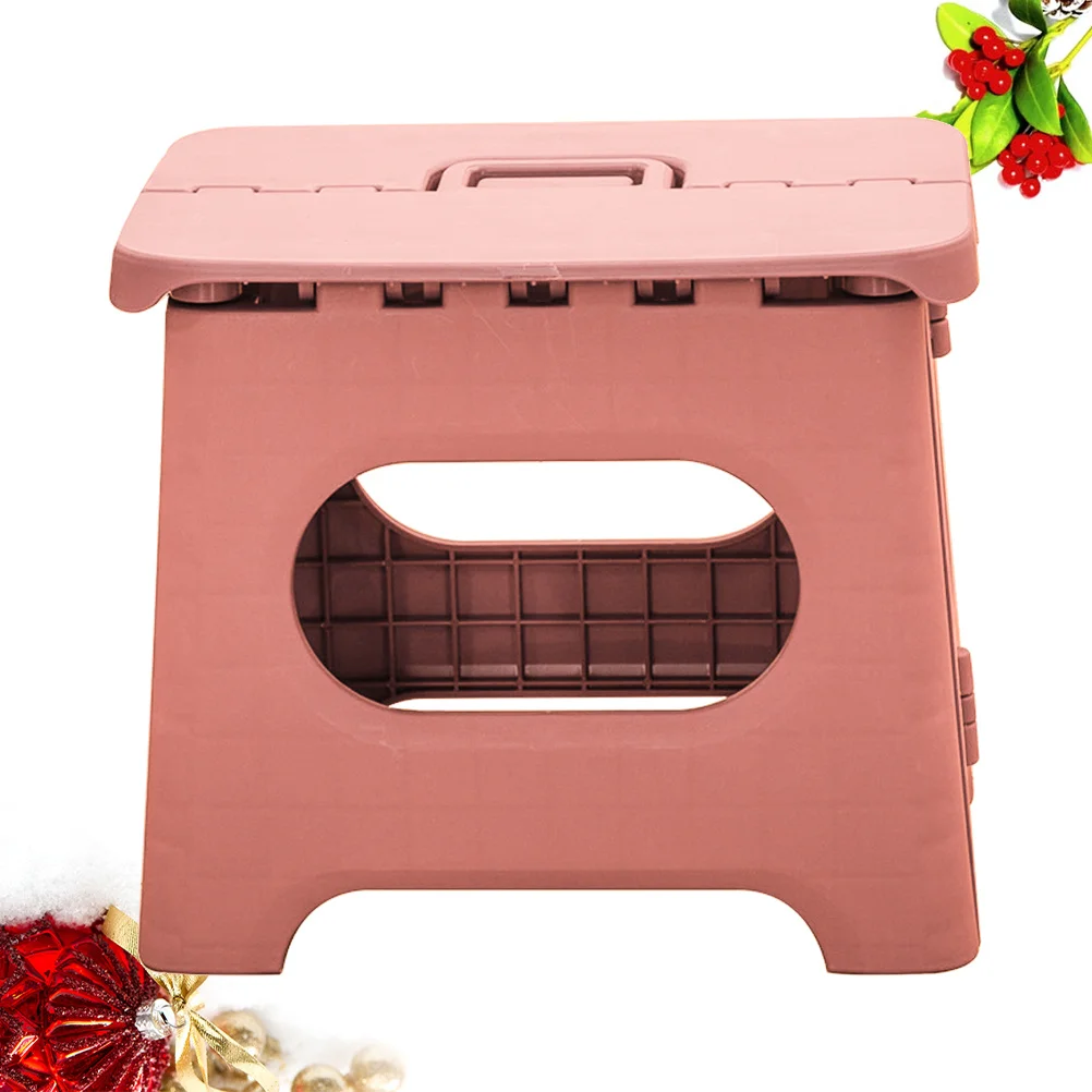 1 قطعة مقعد قابل للطي الثقيلة تصميم قابل للطي لون نقي خفيف الوزن البراز للداخلية في الهواء الطلق المنزل مكتب توفير المساحة الحل