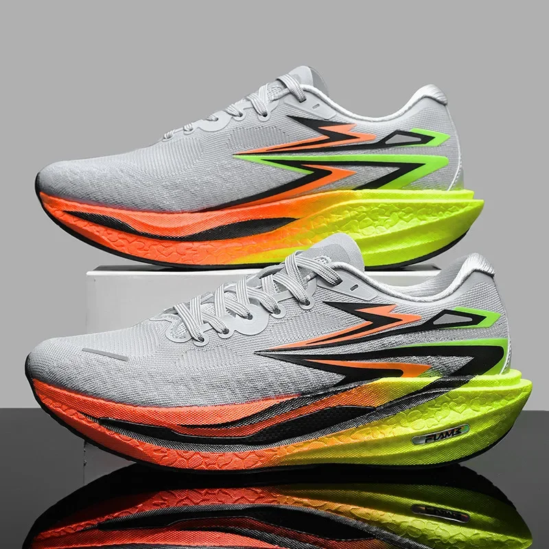 

Running Sneakers Men Lightweight Breathable Non-Slip Wear-Resistant Soft Gym Jogging Shoes Comfort Marathon Sport Shoes for Man