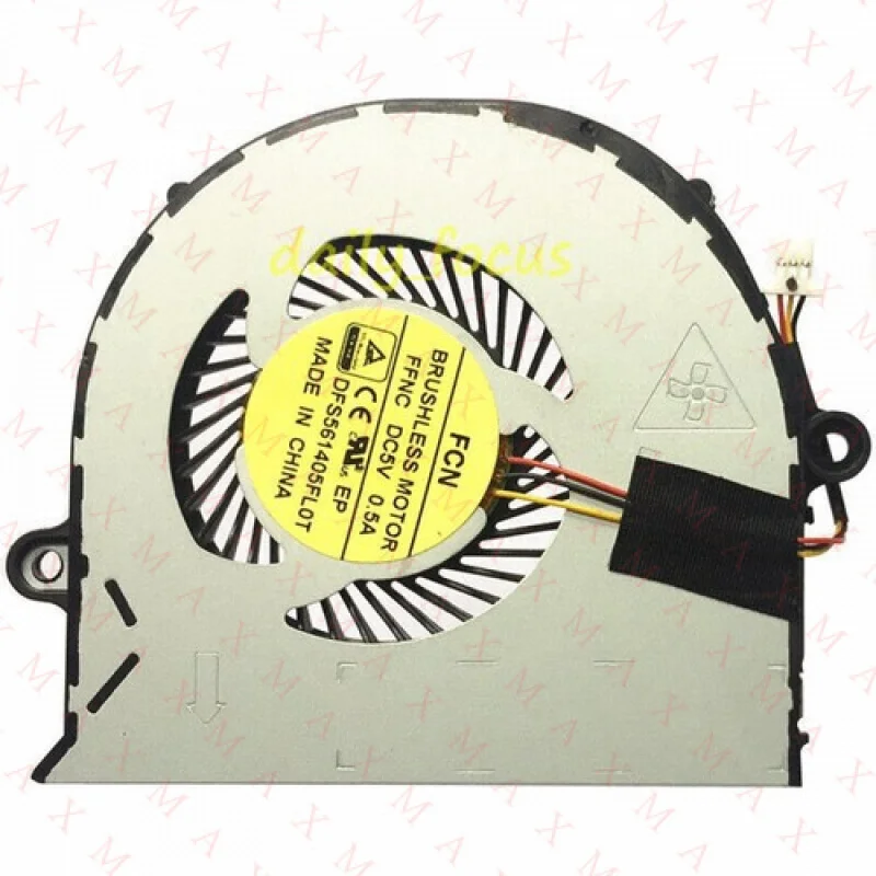 LL ventilador de refrigeración de CPU para Acer N15C1 K4000 K4000-56DY 56YC DC5V 3PIN 0.5A