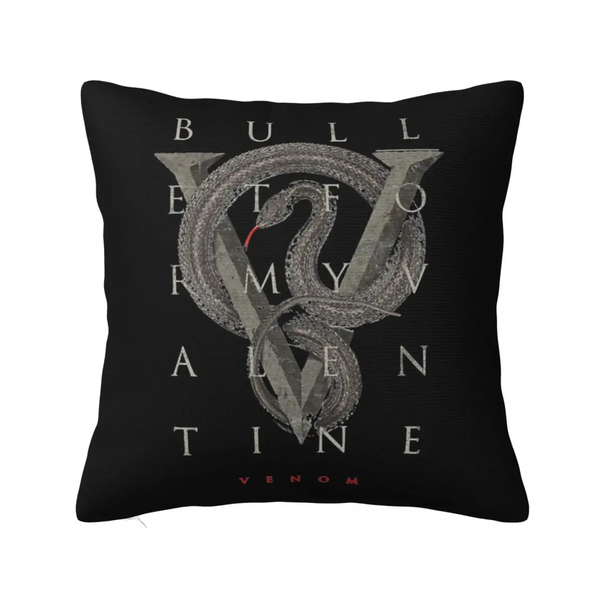 British Bullet For My Valentine Square Pillow Covers Polyester Bed Car Metal Music Cushion Cover Cool Decor Pillow Cover 40*40