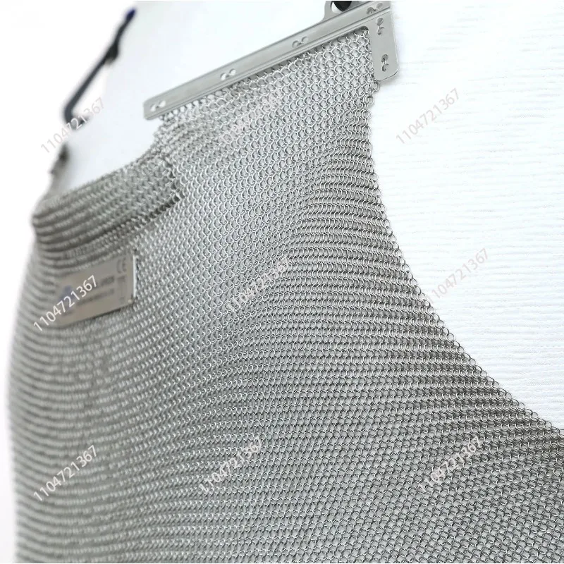 304 Stainless Steel Cut-Resistant Heavy Duty Chainmail Apron for Butcher Anti-Cutting Protective Apron for Knife Meat Work