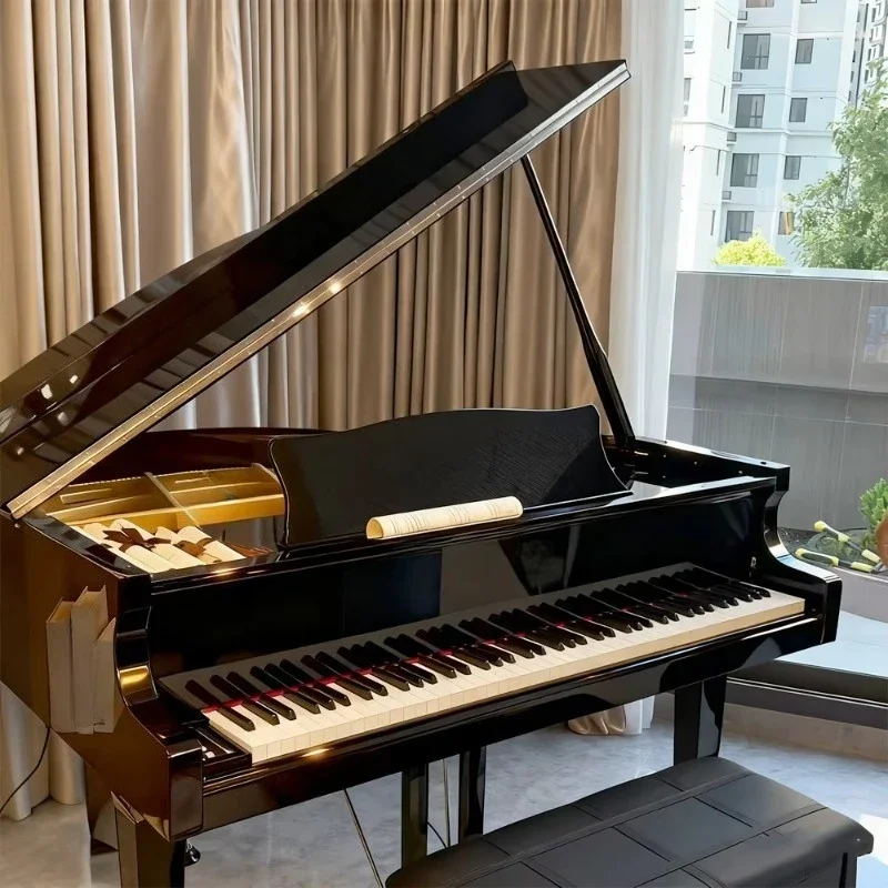 Light Luxury Customized Family Music Enlightenment Modern-Style Black Triangle Mechanical Grand Piano 88-Key Portable Foldable