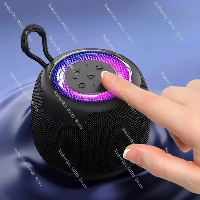 Small Heavy Bass Bluetooth Speaker,High Volume and Clear Sound for Car,Outdoor Mobile Use,Supports Payment Broadcast Daily Music