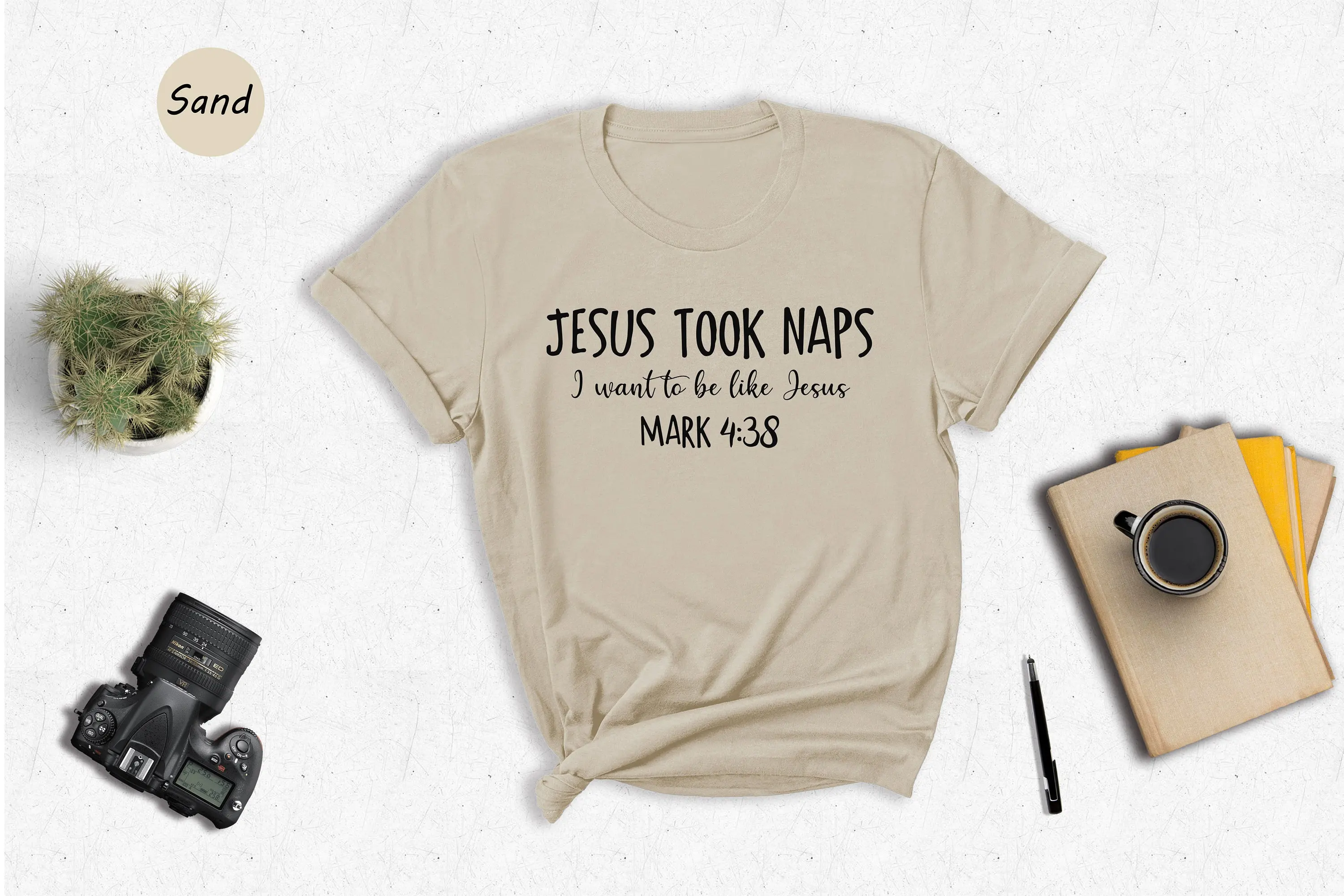 

Jesus Took Naps Be Like T Shirt Christian Believer Faith Church