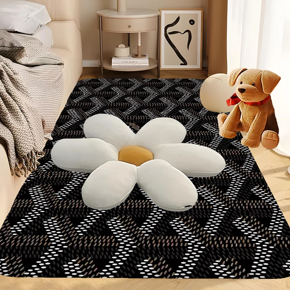 

G-Goyardes Floor Mat Cheaper Anti-slip Modern Living Room Balcony Printed Bedside Mats