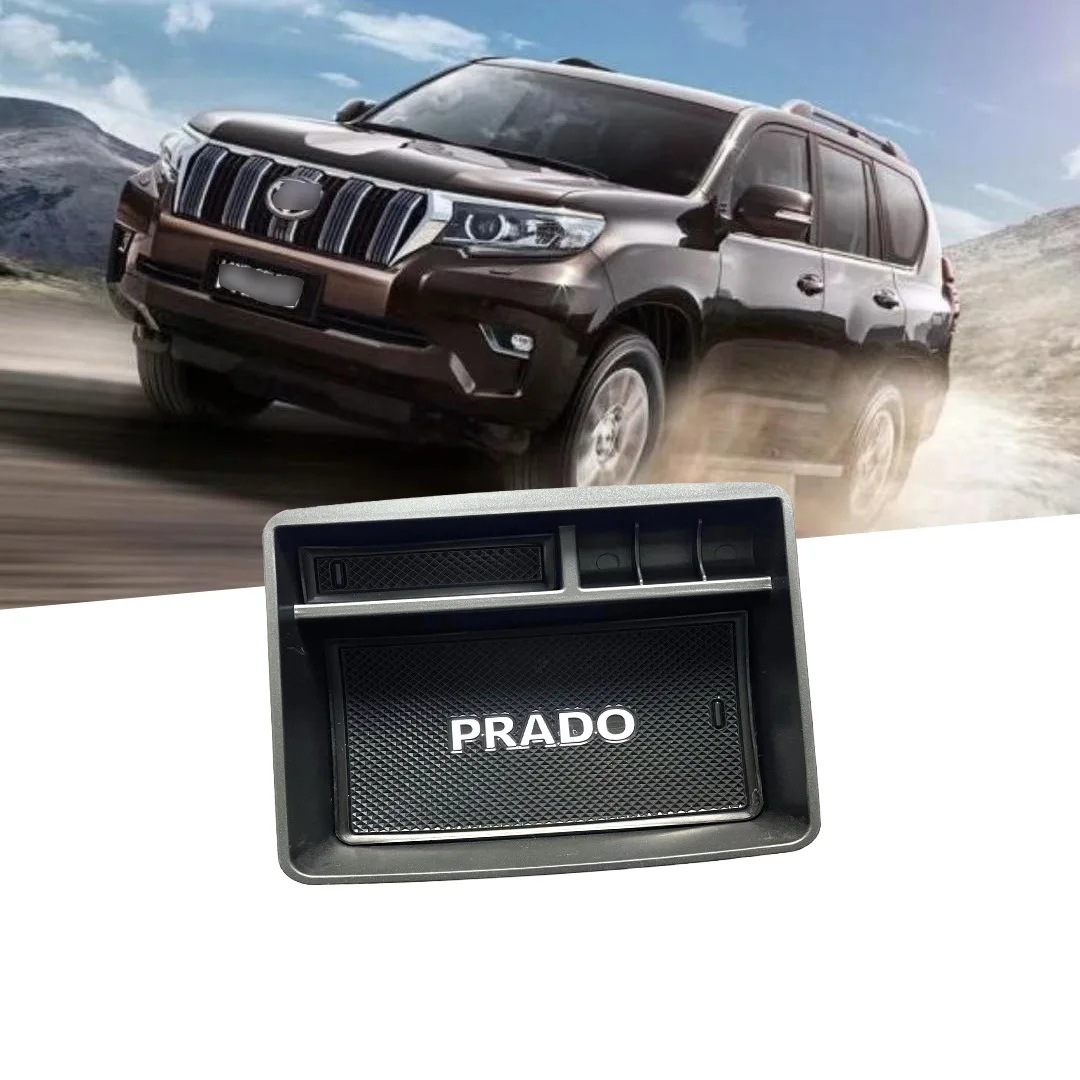 

Подлокотник для Toyota Prado, центральный ящик для хранения, модификация внутренней центральной консоли, контейнер для хранения