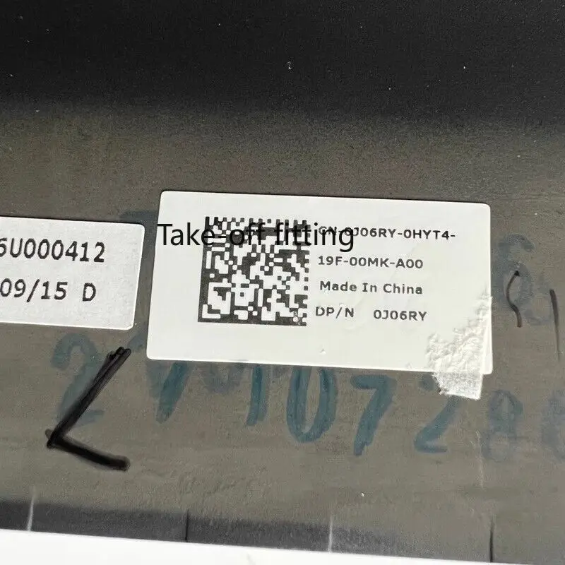 Baru untuk DELL Alienware M15 R5 R6 Air Outlet Heatsink poros penutup casing 0J06RY