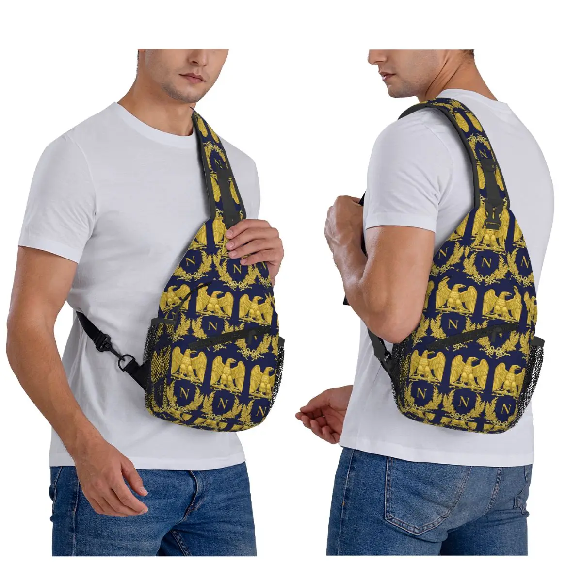 

Embleme De Napoleon Bonaparte нагрудная сумка мужской рюкзак через плечо на слинге нагрудная сумка дорожный походный рюкзак сумка на плечо