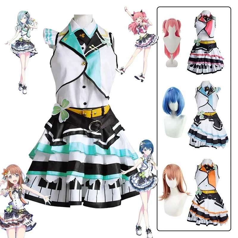 

Project Sekai Colorful Stage Anime MORE MORE JUMP Hanasato Minori Cosplay Wig Kiritani Haruka Momoi Airi Hinomori Cos Shizuku