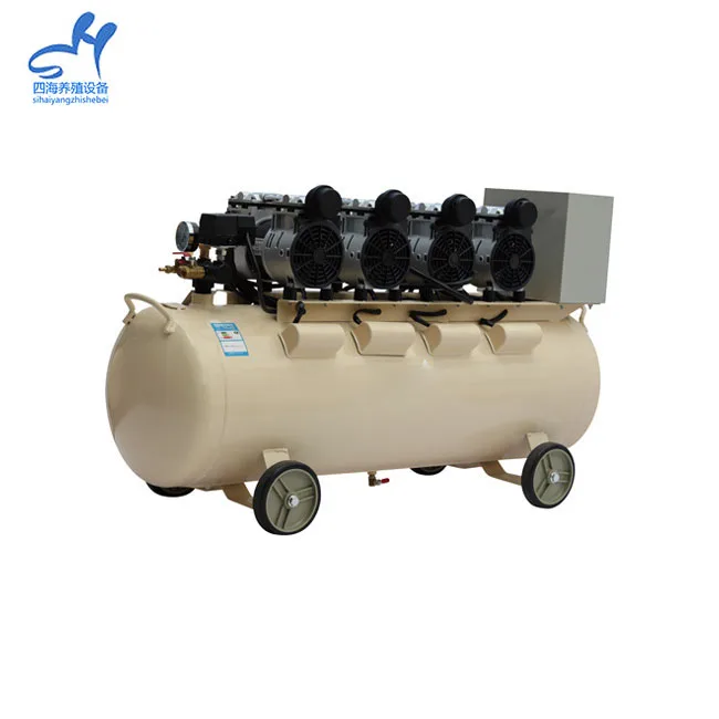 High Quality Manufacturer CE Certified Portable Oil Free Silent Air Compressor For Car Wash Shop