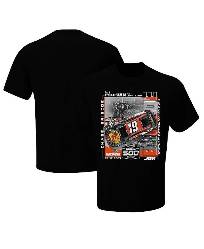 

Модная футболка NASCAR 2025 Daytona 500 Pole Win Design Must - Have for Fans Футболка унисекс с коротким рукавом Высококачественная футболка с графическим рисунком