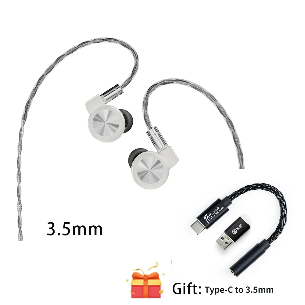 ARTTI T10&R1 In-Ear HIFI Earphones IEMs 3DD Wired Earphone Dynamic Driver Stereo Monitor Headphone with 0.78 2pin 3.5/4.4mm Plug